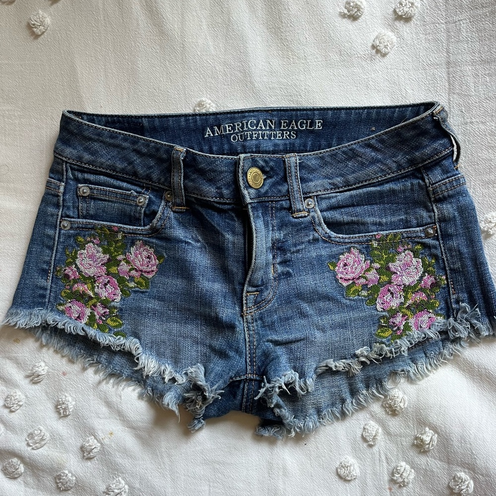 American eagle jeans shorts